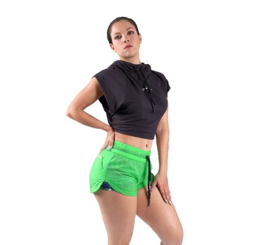 BUZO NEGRO VERDE MUJER Colortex Perú